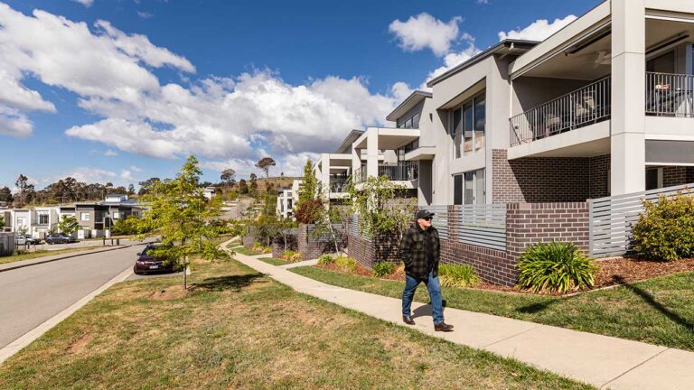 Image showing typical Canberra suburb